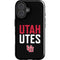 University of Utah Interlocking U iPhone 16 Plus Impact Case